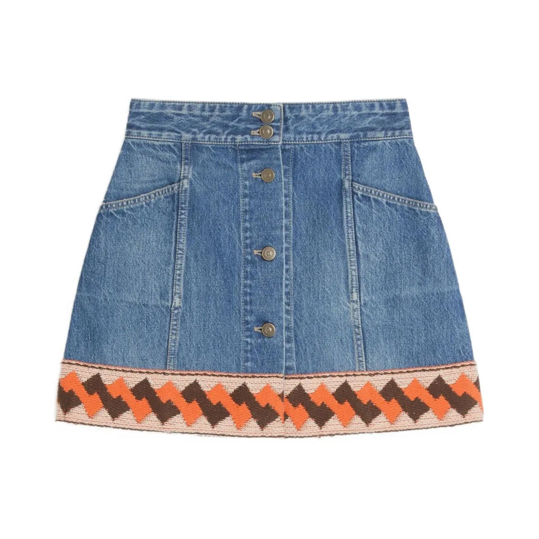 Valentino - デニム ミニスカート