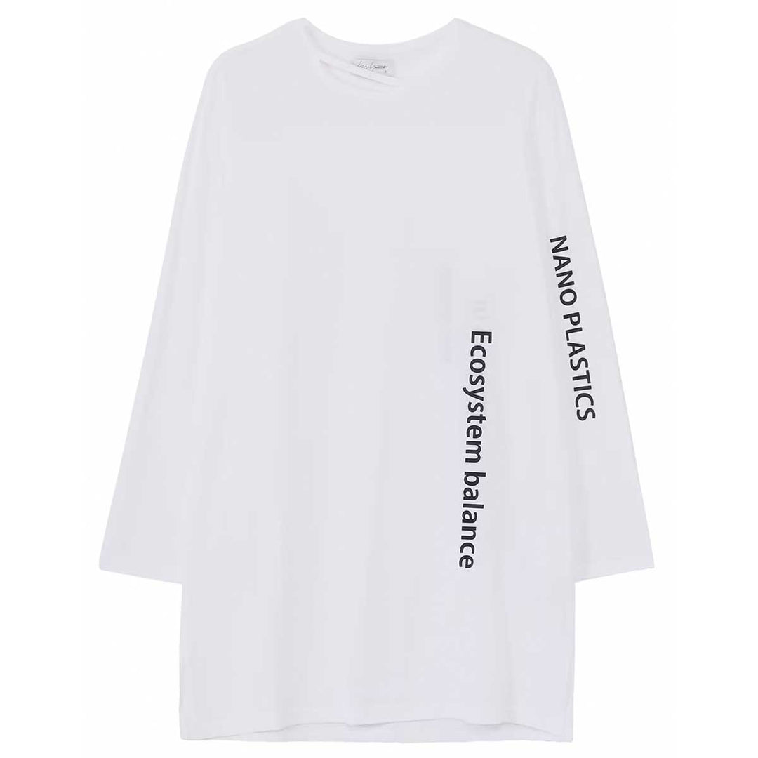 Yohji Yamamoto - COTTON PS D NECK LINE LONG SLV