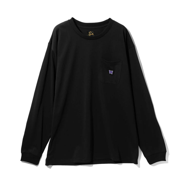 L/S CREW NECK TEE - POLY JERSEY