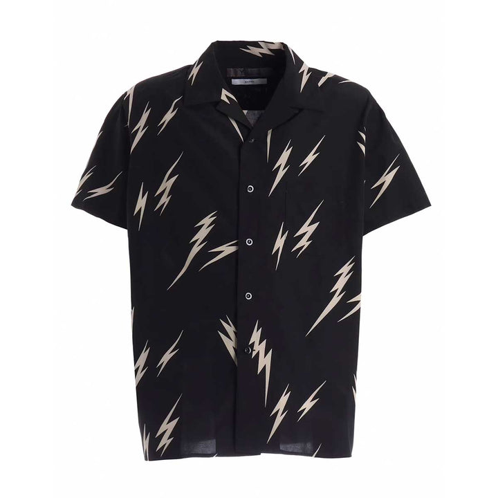 Ys for men - 【Y's for men × MASSES】 THUNDER BLEACH DYED SHORT SLEEVE SHIRT