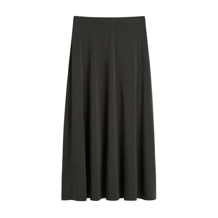 Fluid jersey skirt pepper