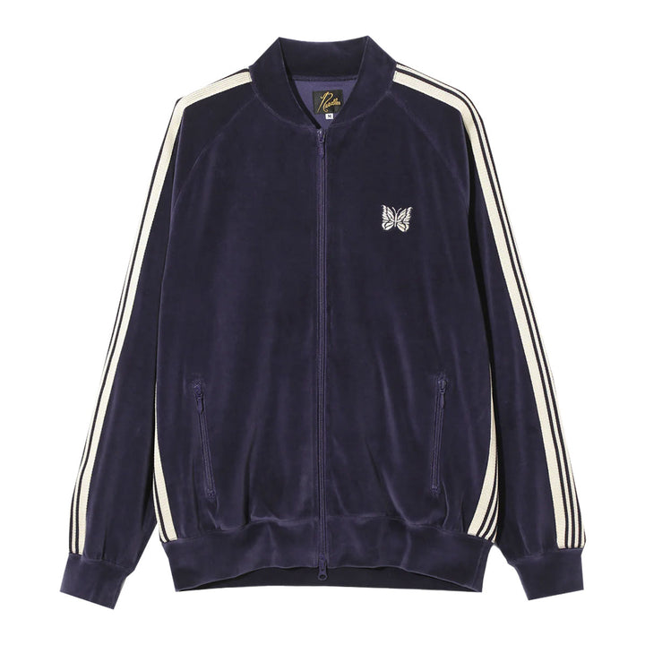 Needles - Rib Collar Track Jacket - C/PE Velour
