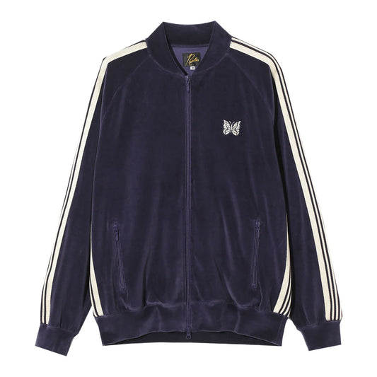 Needles - Rib Collar Track Jacket - C/PE Velour