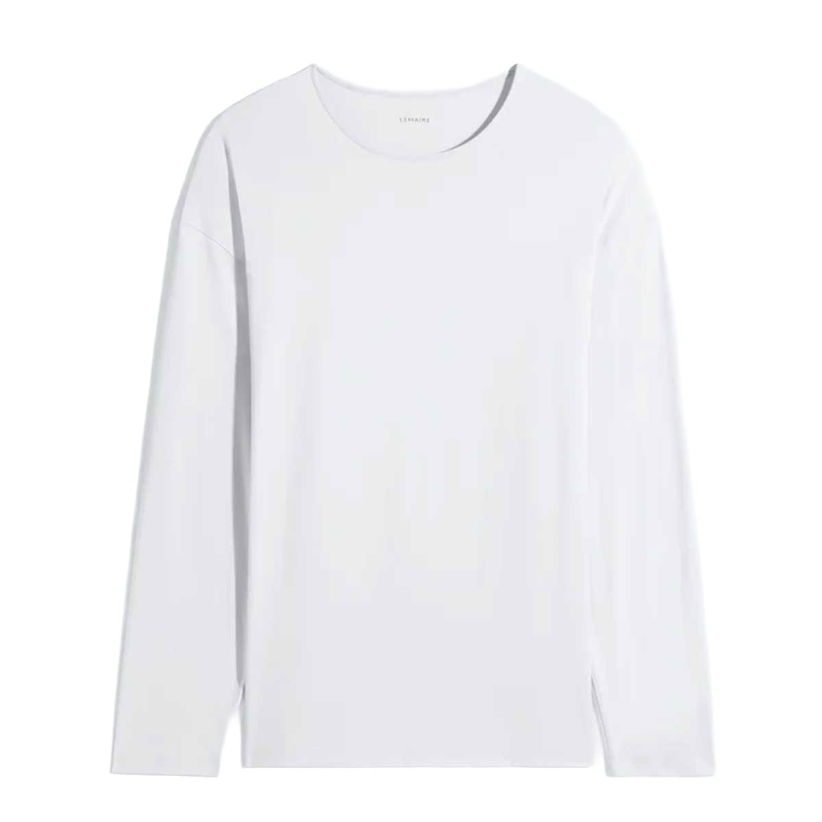 LEMAIRE(ルメール) | コットンシルクインターロックの長袖Tシャツ