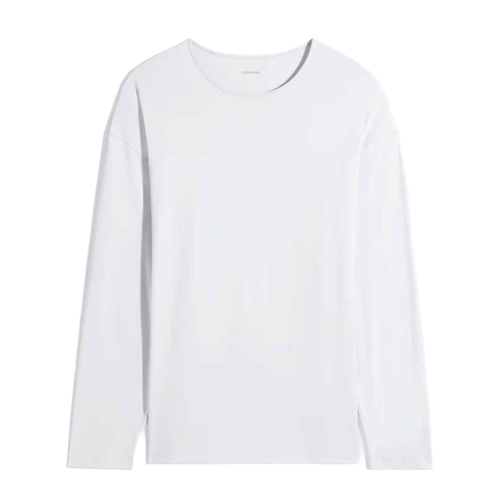 LEMAIRE(ルメール) | コットンシルクインターロックの長袖Tシャツ