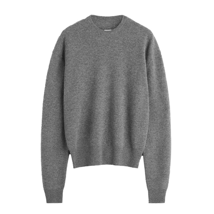 Classic cashmere crew knit