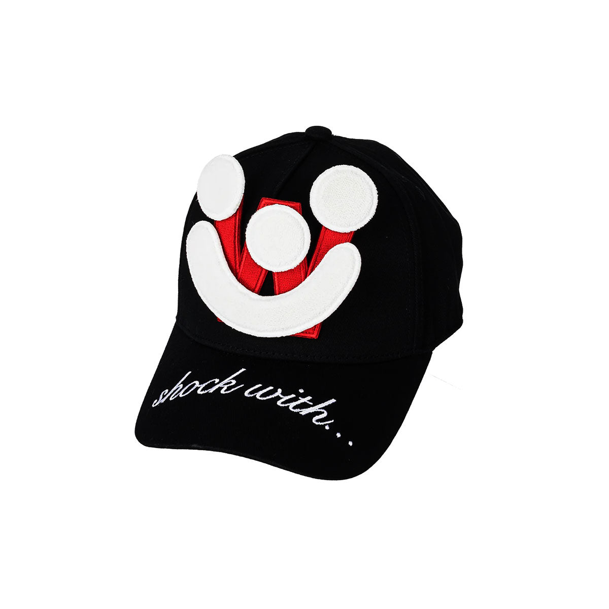 【関税込み】Walter Van Beirendonck ホワイト Smiley キャップ Walter Van Beirendonck Smiley キャップ | ホワイト | FARFETCH JP