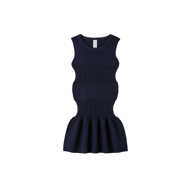 SOFT FLUTED KIDS SLEEVELESS DRESS