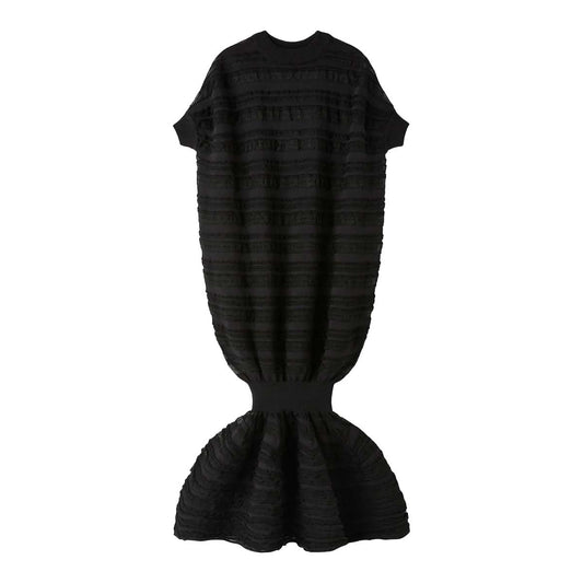 CFCL - POTTERY HS SWELL GLITTER PUFF SLEEVE MINI DRESS