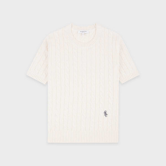 SRC Cotton Cableknit Sweater