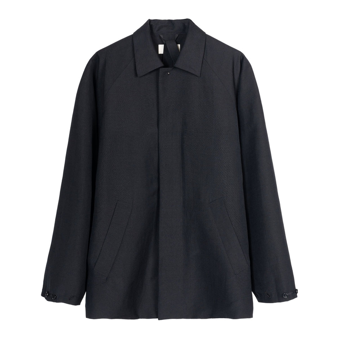 Noé Reverse Fatigue Jacket in Wool/Linen