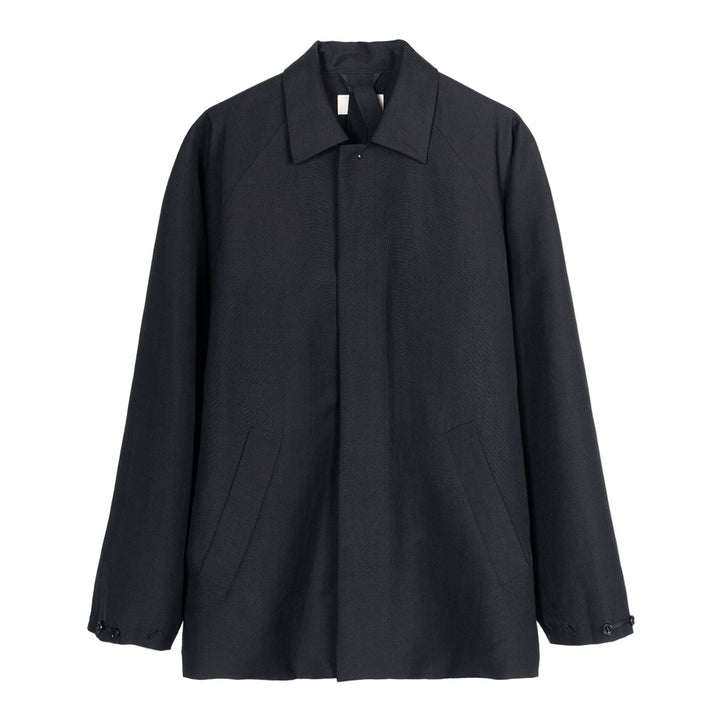 Noé Reverse Fatigue Jacket in Wool/Linen