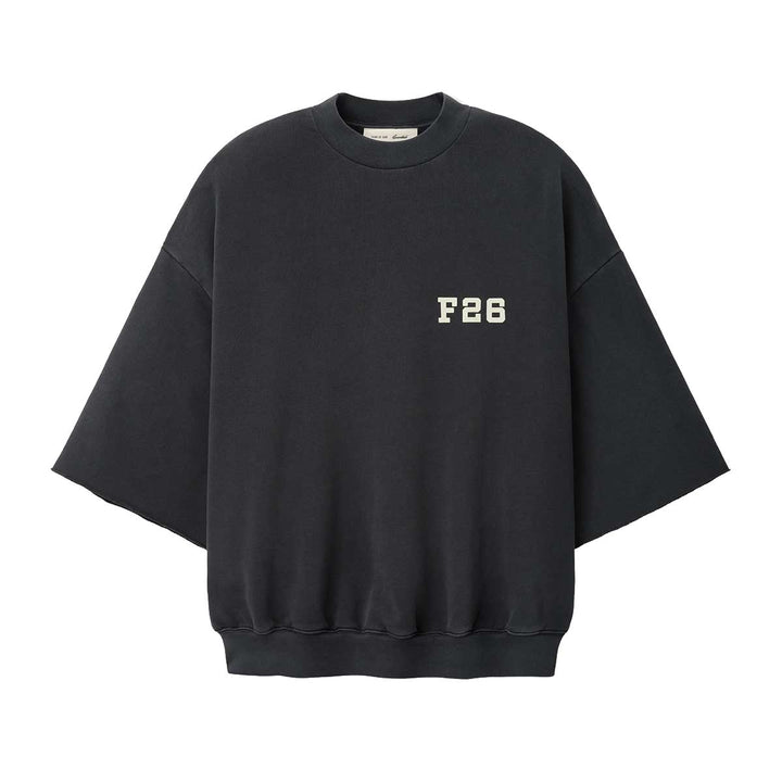 3/4-Sleeve Crew Neck
