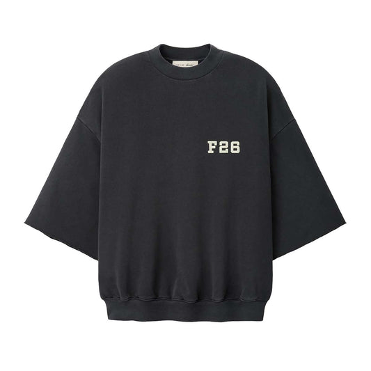 3/4-Sleeve Crew Neck