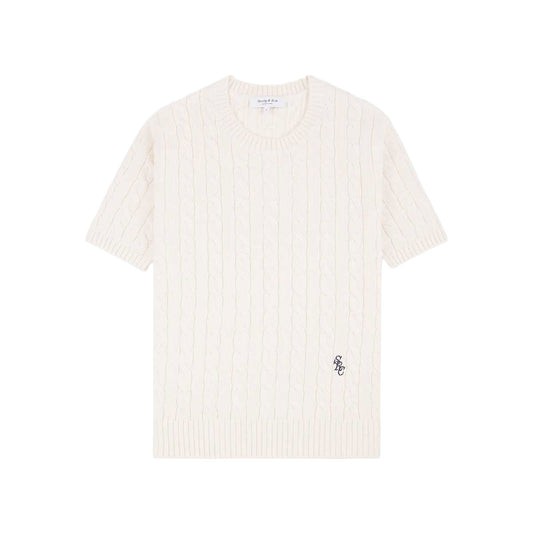 SRC Cotton Cableknit Sweater