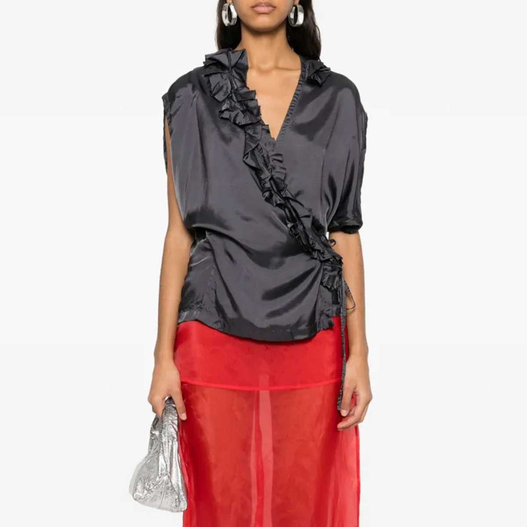 Dries Van Noten - RUFFLES TOP