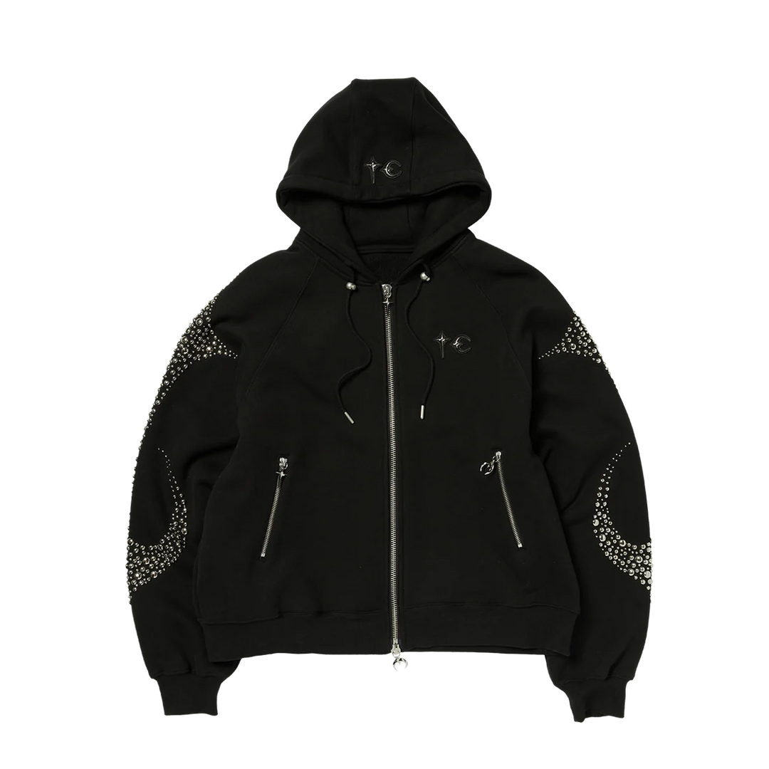 IRON STEEL FOCUS ZIP-UP HOODIE