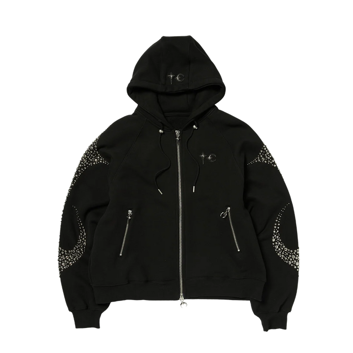 IRON STEEL FOCUS ZIP-UP HOODIE