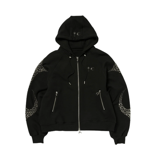 IRON STEEL FOCUS ZIP-UP HOODIE