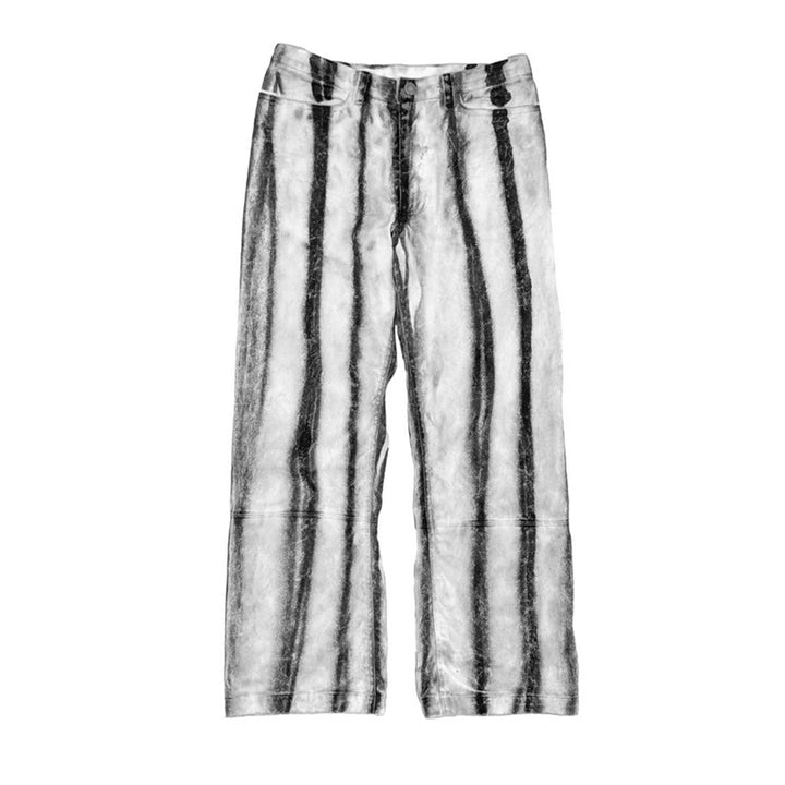 HYACYN - Etteragic Pants White Denim Stripes Black