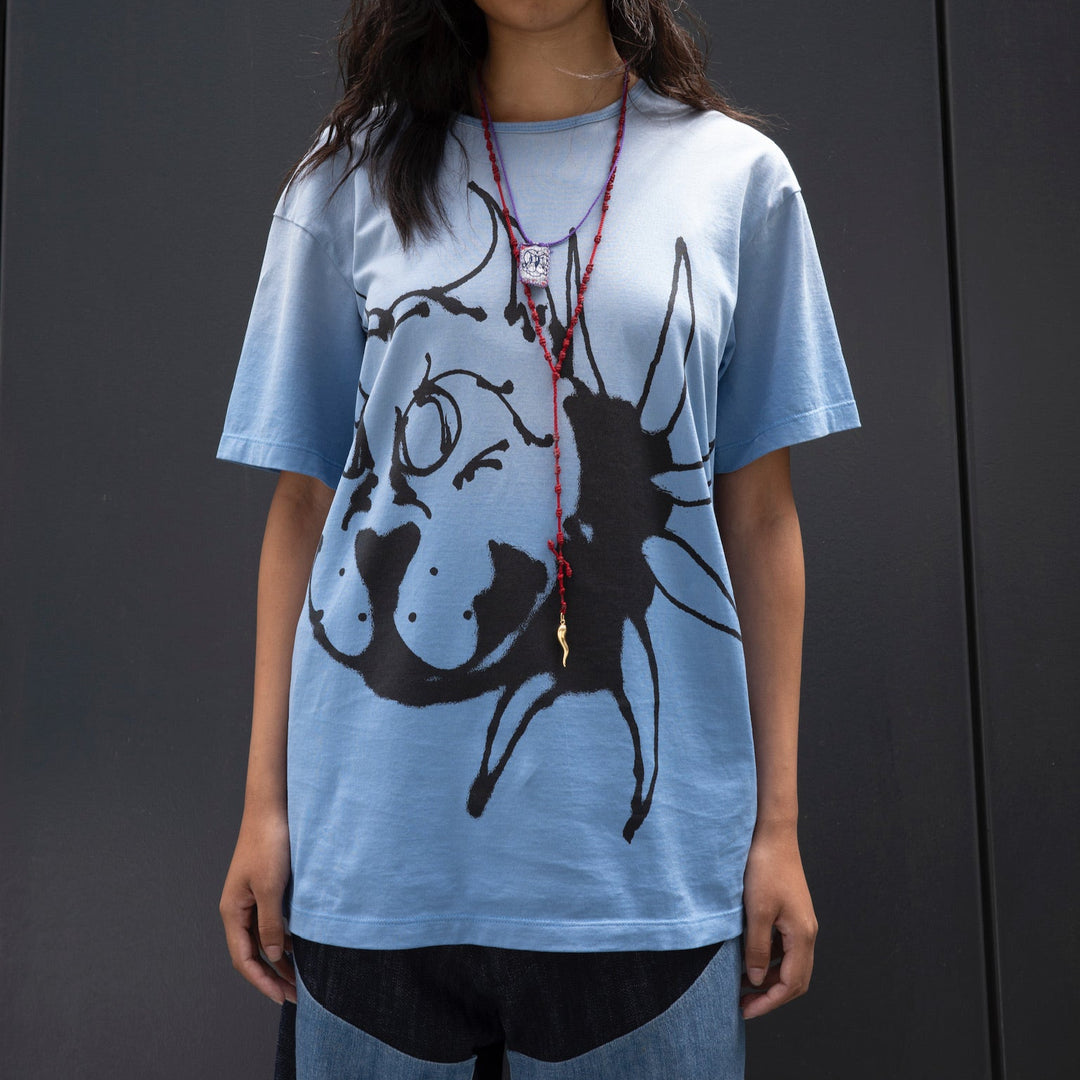 WASHED BLUE MIKA TEE