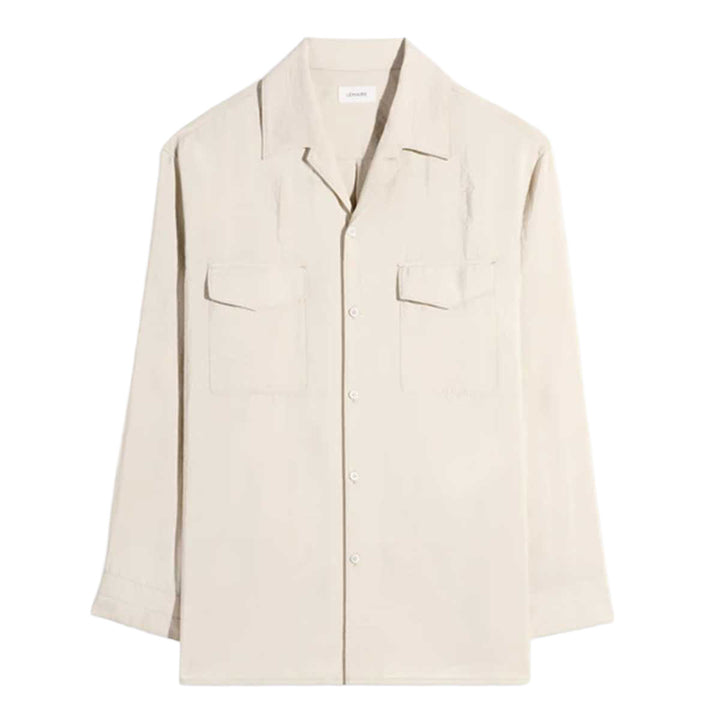 Dry Silk Convertible Collar Shirt