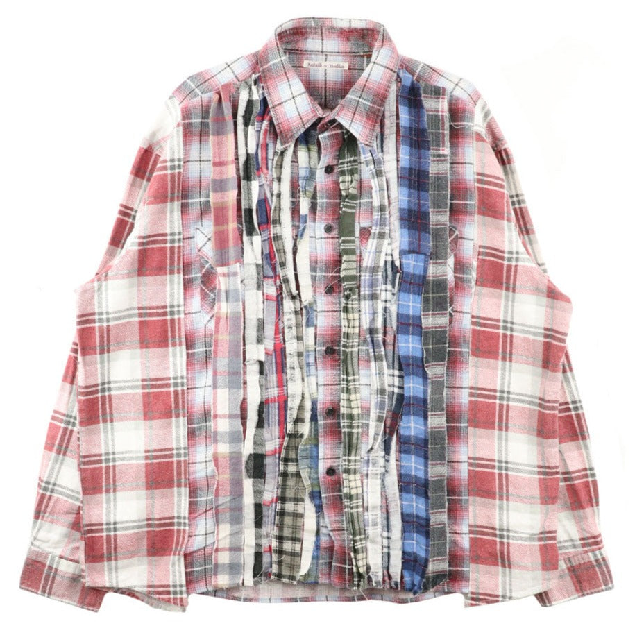 Needles - Flannel Shirt -> Ribbon Wide Shirt(A)