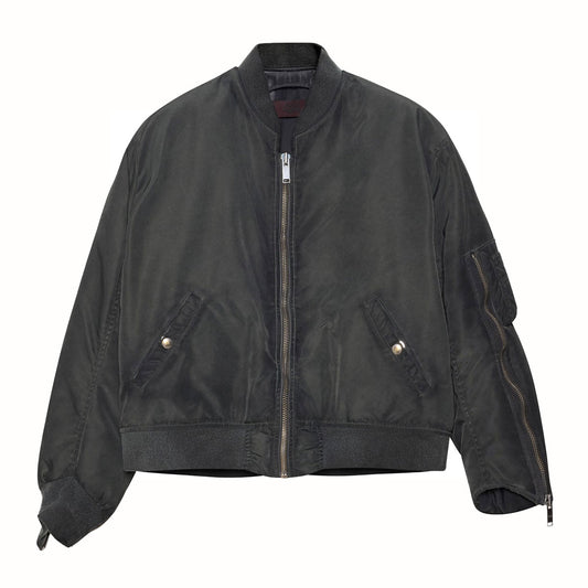 Military Bomber Recycled Nylon Twill