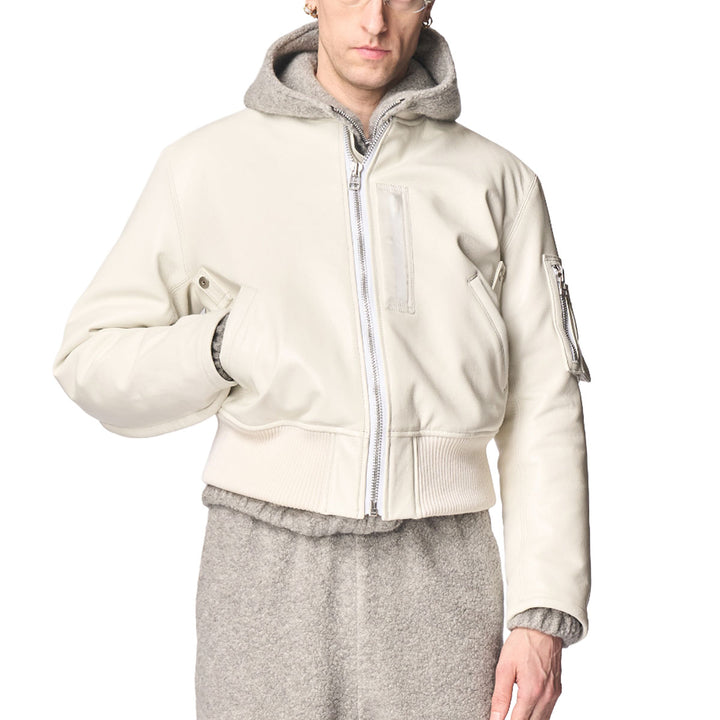 TORQUED FLIGHT JACKET