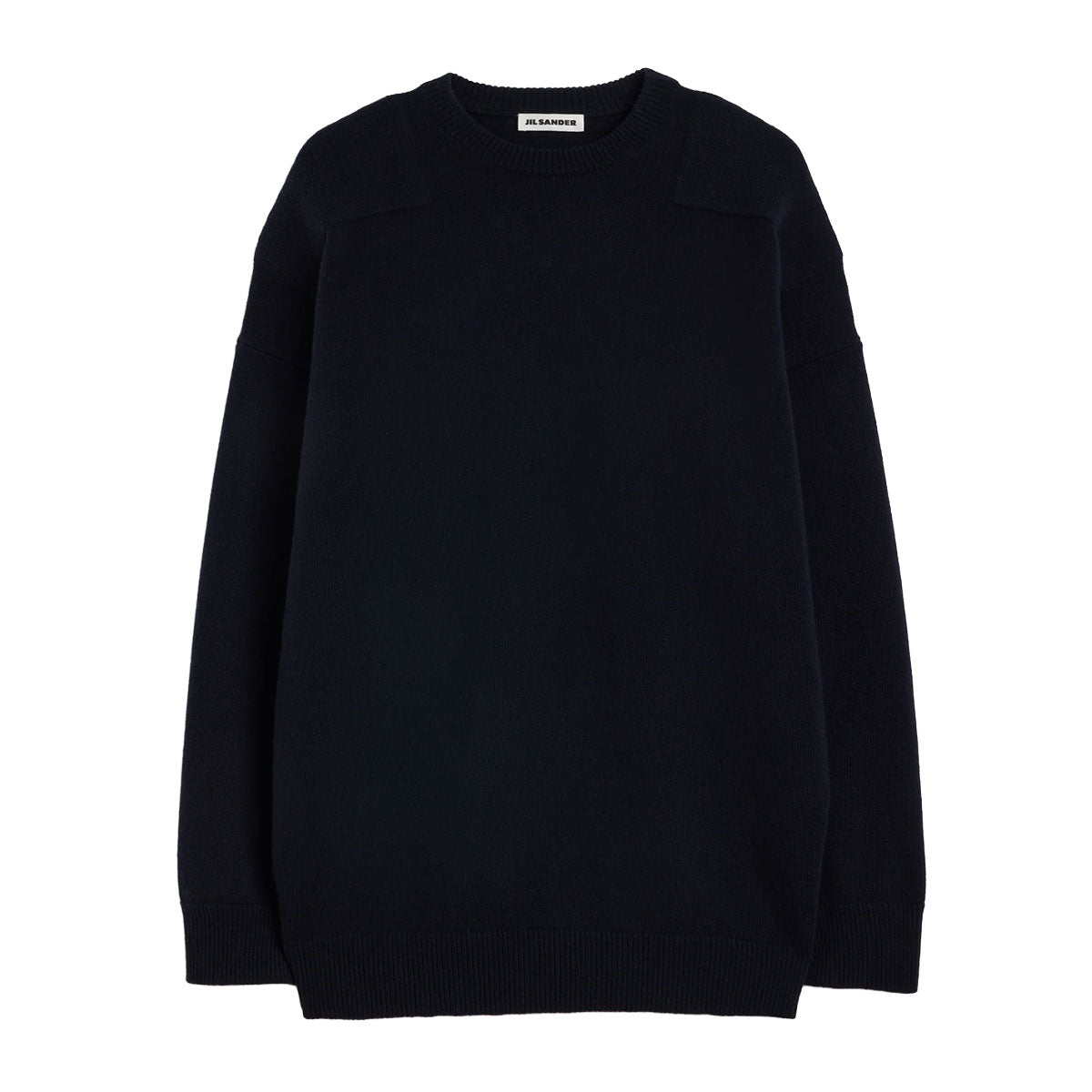 JIL SANDER イタリア製 ウール クルーネック 長袖 ニットカットソー JIL SANDER(ジルサンダー) | ウールブレンド クルーネックセーター