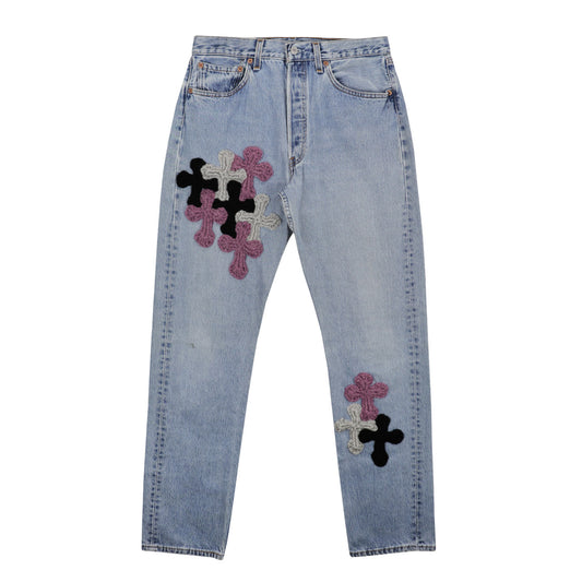 "Y.A.R.N." x Levi's 501【A type】