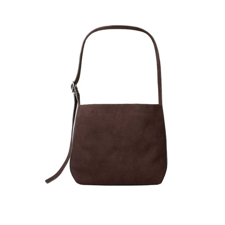 THEO SUEDE LEATHER AFFIX BAG