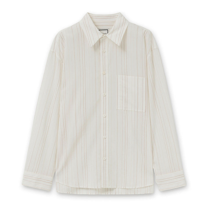 White Striped Shirt