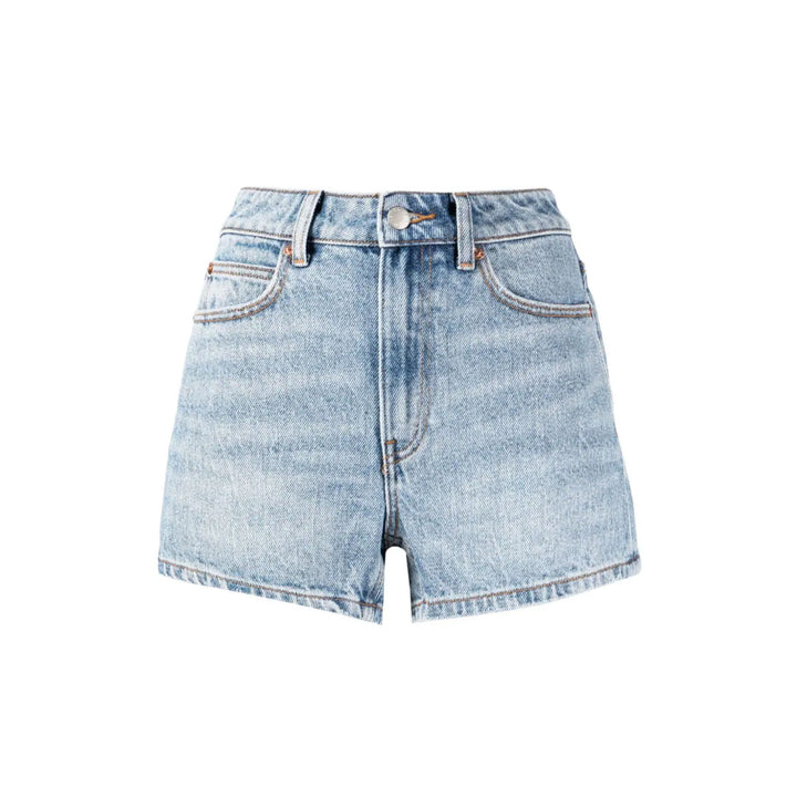 Alexander Wang - HIGH RISE SHORT VINTAGE FADED INDIGO