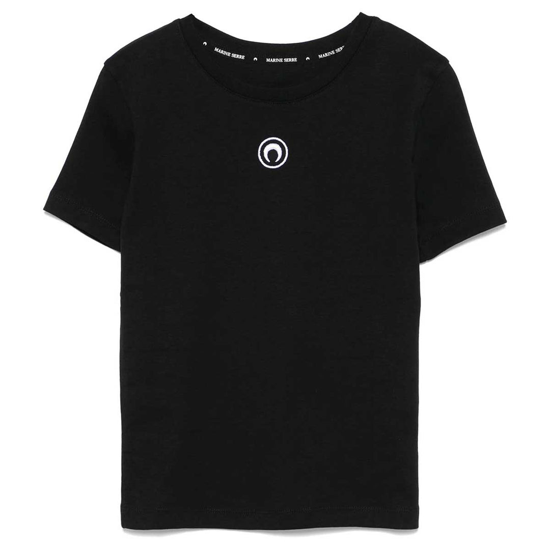 Marine Serre - Moon Logo Jersey SS Baby Fit T-Shirt