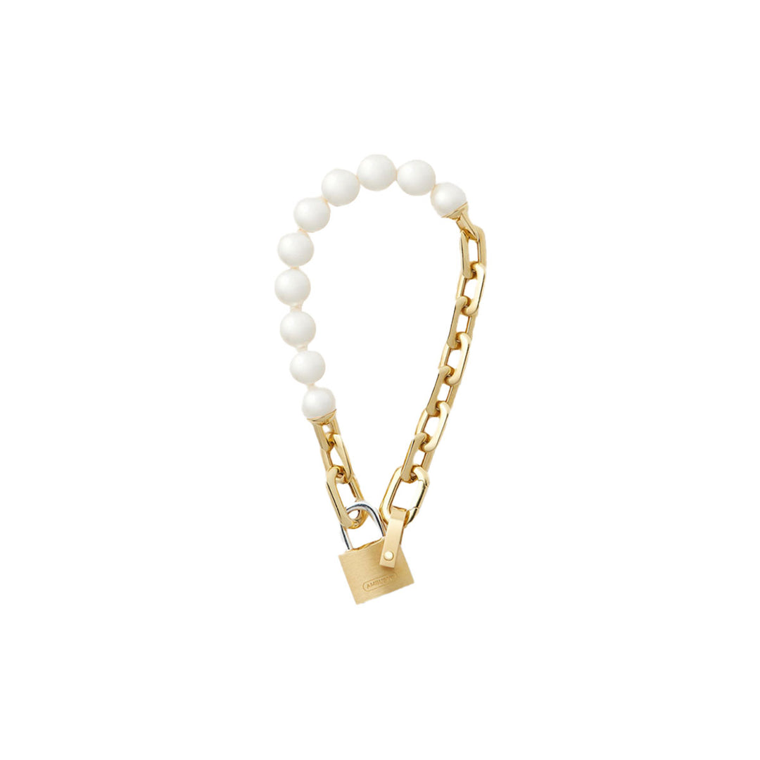 PEARL PADLOCK BRACELET