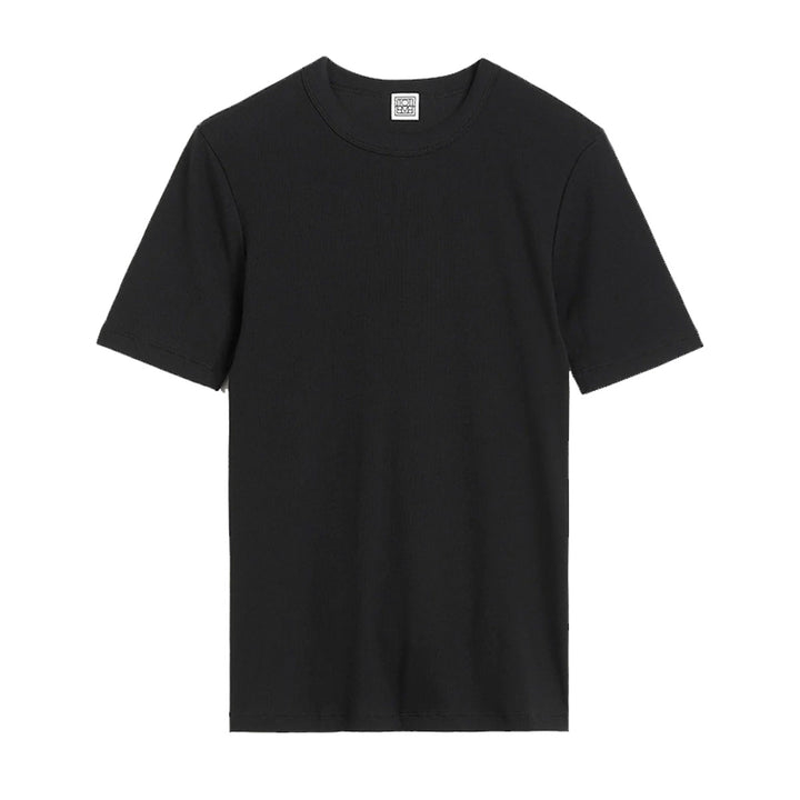 Classic Rib Tee Black