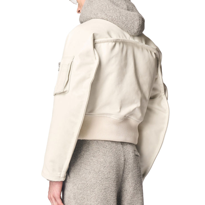 TORQUED FLIGHT JACKET