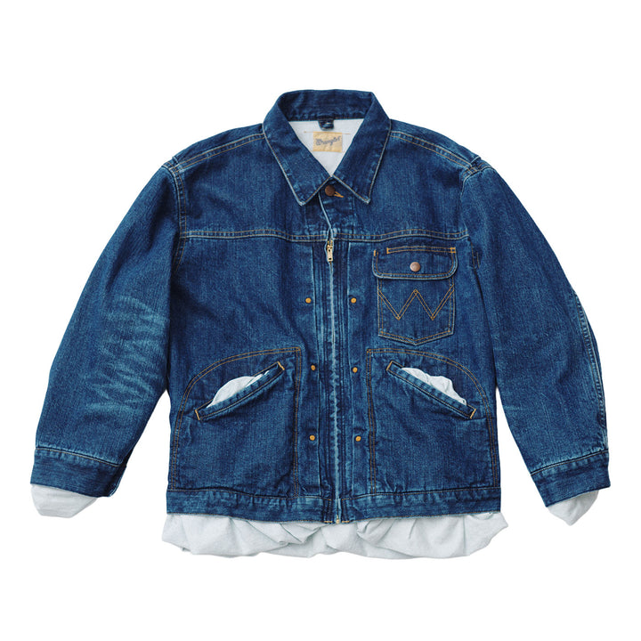 DENIM JACKET - Wrangler × pillings