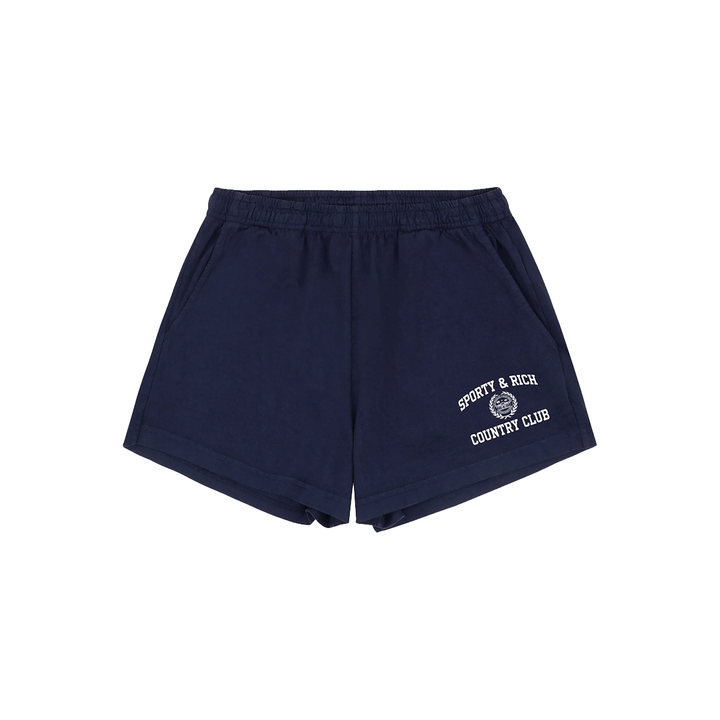 Varsity Crest Disco Short