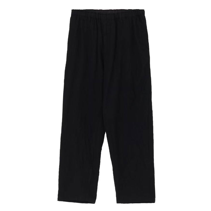 Y's for men × MASSES: Shrink Serge Waist Elastic Pants