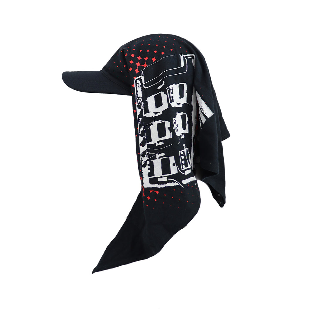 Regenerated Graphic T-Shirts Veiled Cap【A】
