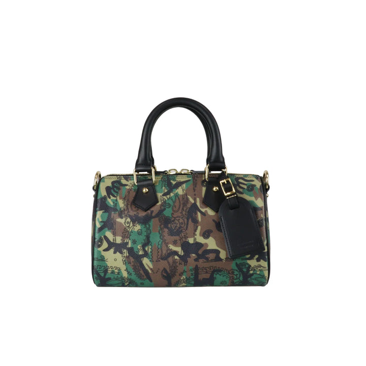 Paisley Boston Mini Bag(GOLD)