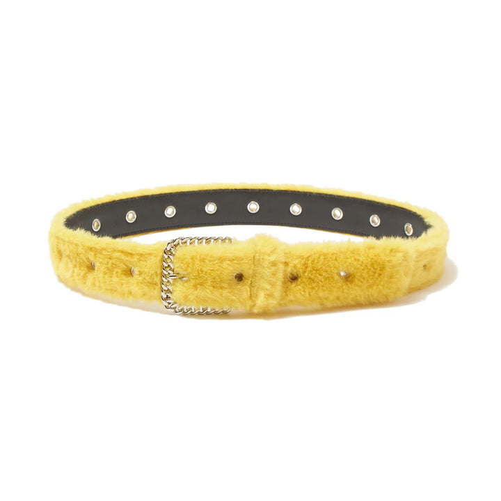 FUR BELT "YELLOW"