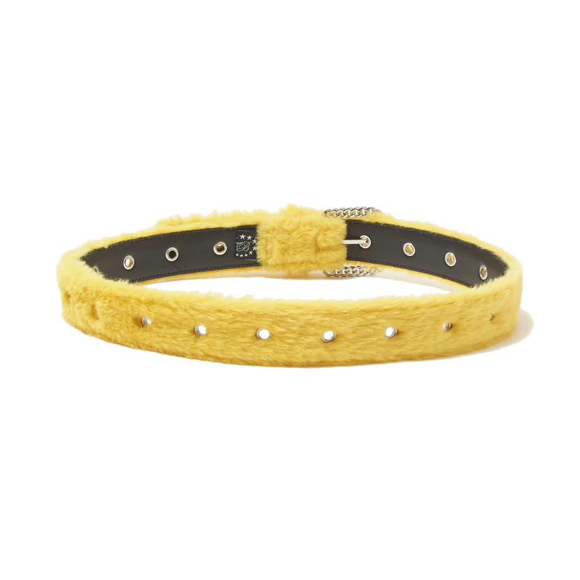 FUR BELT "YELLOW"