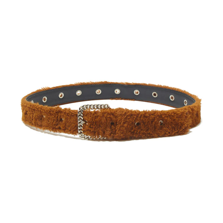 Fur Belt "Brown"