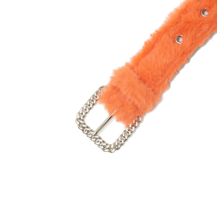 FUR BELT "ORANGE"