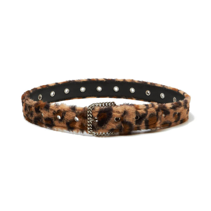 Fur Belt "Leopard Brown"