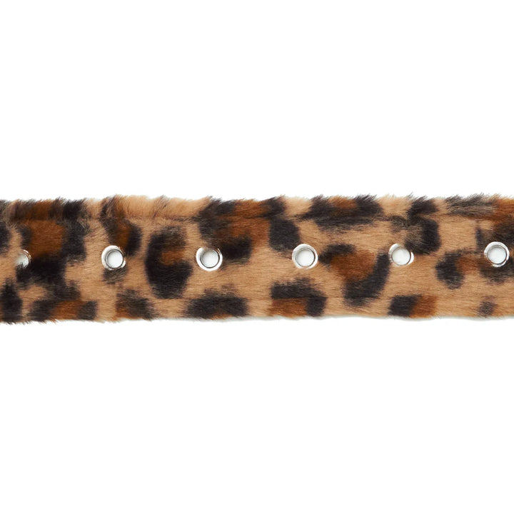 Fur Belt "Leopard Brown"