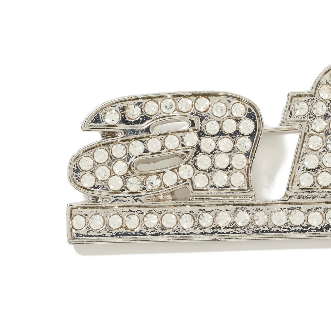 LOGO SHINY BROOCH